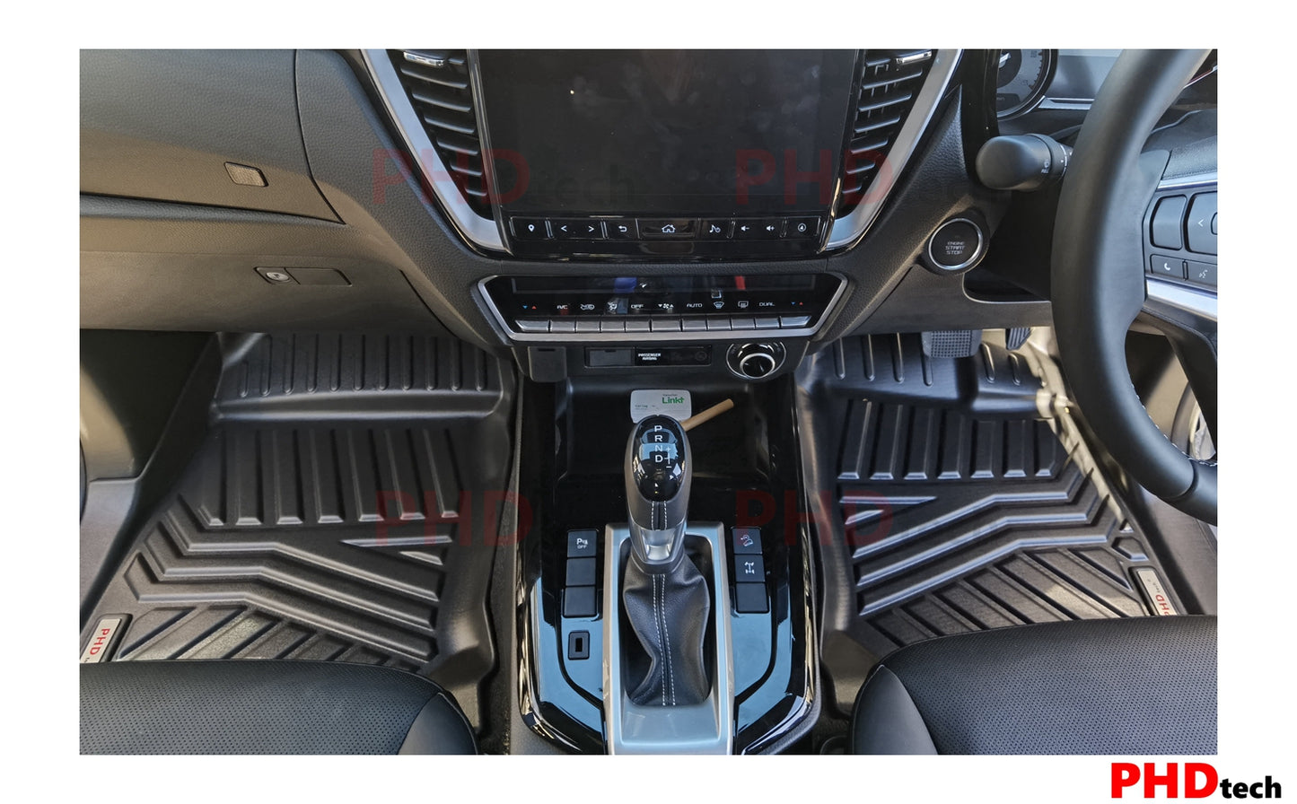 3D Moulded Car Floor Mats Fit MUX MU-X MY21+ 2021~Onward 2-row Set