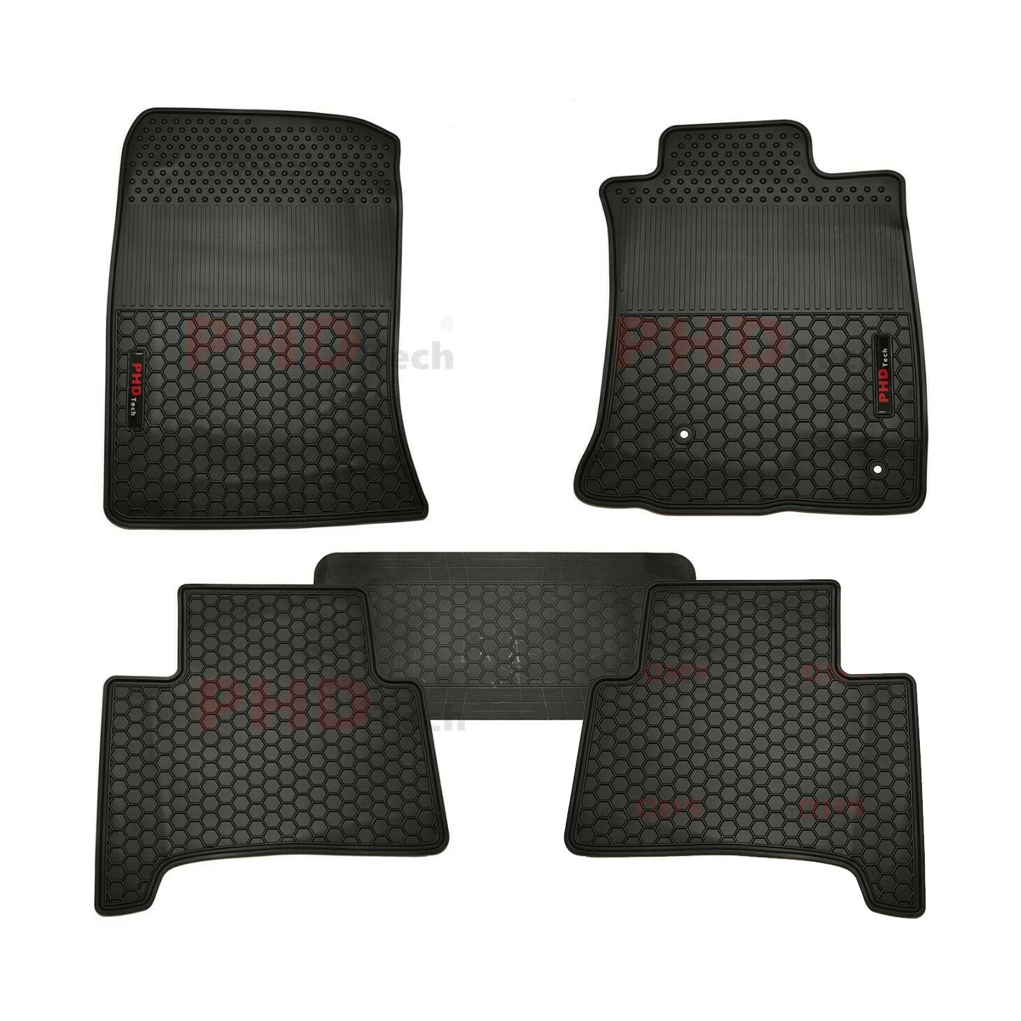 Toyota Landcruiser Prado 120 2003-2009 All Weather Rubber Car Floor Mats Land Cruiser