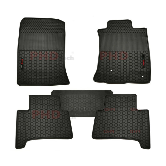 Toyota Landcruiser Prado 120 2003-2009 All Weather Rubber Car Floor Mats Land Cruiser