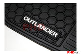 All Weather Rubber Car Floor Mats fit MITSUBISHI Outlander 2012-Oct 2021