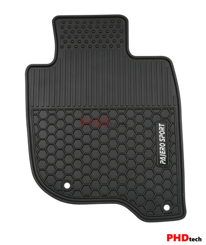 All Weather Rubber Car Floor Mats Fit MITSUBISHI PAJERO SPORT GLX GLS EXCEED 1/2016-Onward