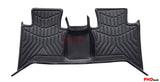 ***Back Order Jun.***3D Moulded TPE All Weather Floor Mats Liners Fit TOYOTA HILUX Dual Cab 2015~Onward Auto Only